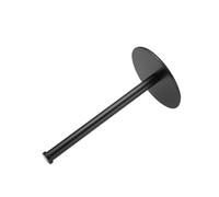 ARTSEWPLY Support Vertical pour Rouleaux de Papier Essuie-Tout en Acier Inoxydable Noir Porte-Essuie-Tout Cuisine Stable et Compact Rangement Pratique pour Plan de Travail Usage