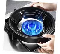 ARTSEWPLY Support Wok Noir pour Cuisinière à Gaz Pare Vent et Résistant Rack Stable et Améliore la Concentration Flamme et Économise Énergie