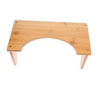 ARTSEWPLY Tabouret de Toilette Ergonomique avec Antidérapant Tabouret Pied Compact et pour Adultes Siège Pratique pour Salle de Bain et Rehausseur Polyvalent