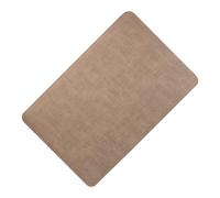 ARTSEWPLY Tapis de Manucure en Cuir Pu Marron Grand Format 61x41 Cm, Protège-bureau Imperméable Antidérapant pour Salon et Usage Professionnel Nail Art, Tapis de Table pour Technicienne