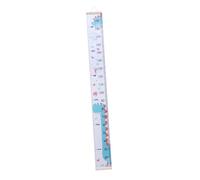 ARTSEWPLY Toise Murale Garçon Fille Créative Règle de Mesure Hauteur avec Corde Décoration Murale et Toile Étanche et Écologique Graphique Croissance Dinosaure pour et