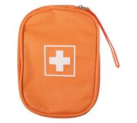 ARTSEWPLY Trousse de Secours Portable Imperméable Petite Taille Orange avec Compartiments Transparents Paquet Médical Léger pour Rangement Voyage Activités de Plein Air et Usage