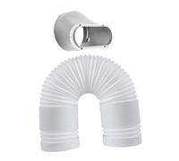 ARTSEWPLY Tuyau Évacuation Extensible pour Climatisation Portable Conduit Flexible avec Adaptateur Remplacement Facile sans Outils pour Ventilation Air
