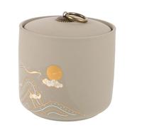 ARTSEWPLY Urne Funéraire pour Animaux Céramique Urne pour Cendres de Chat ou Chien Compacte et Pratique pour Petites Cendres