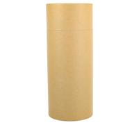 ARTSEWPLY Urne Funéraire pour Cendres D’Animaux de Compagnie Tube de Dispersion en Papier Kraft Beige 10X26 CM Urne Commémorative Étanche pour Chiens et Chats Cérémonie en Extérieur