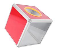 ARTSEWPLY Urne Transparente Cubique 25x25 Cm pour Tombola, Boîte à Dons Multifonctionnelle, Accessoire de Charité pour Événements, Assemblées Annuelles et Célébrations Festives