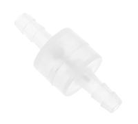 ARTSEWPLY Valve Anti-Retour Plastique pour Pompe à Air Aquarium Clapet Unidirectionnel Semi-Transparent Résistant Pression à Ozone Prévention du Reflux Eau pour Aquarium et Tuyauterie