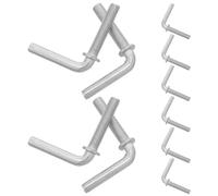 ARTSEWPLY Vis de Fixation M8x38 Mm pour Socle de Ventilateur, Boulon 7 4.8 Grade, Lot de 10 Pièces sans Rondelle, Vis de Réparation et Verrouillage pour Pied de Ventilateur,