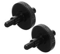 ARTSEWPLY Vis Réglable pour Chevalet de Contrebasse en Métal, Paire Noire, Accessoire Professionnel pour Réglage Précis, Compatible Accessoires Basses Guitares, Pièces de Rechange pour