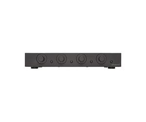 ArtSound SVC4.2 Distributeur/amortisseur audio | Distributeur audio, noir, avec 4 canaux | Idéal pour les particuliers & les professionnels | 2X 80W d'entrée | Multi-room d'entrée de gamme