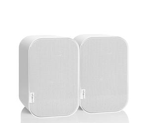 Artsound UNI20, Ensemble de 2 Enceintes passives, Enceinte HiFi 2 Voies, 10-40 Watts, Support Mural avec Articulation à rotule, Convient pour des espaces jusqu'à 20 m² tels Que Couloir, Cuisine,