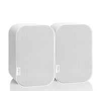 Artsound UNI30, Ensemble de 2 Enceintes passives, Enceinte HiFi 2 Voies, 20-60 Watts, Support Mural avec Articulation à rotule, Convient pour des espaces jusqu'à 40 m² tels Que Cuisine, café,