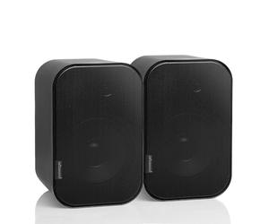 Artsound UNI30, Ensemble de 2 Enceintes passives, Enceinte HiFi 2 Voies, 20-60 Watts, Support Mural avec Articulation à rotule, Convient pour des espaces jusqu'à 40 m² tels Que Cuisine, café,