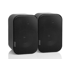 Artsound UNI40, Ensemble de 2 Enceintes passives, Enceinte HiFi 2 Voies, 20-100 Watts, Support Mural avec Articulation à rotule, Convient pour Les Grands espaces tels Que Cuisine, café, Magasin,