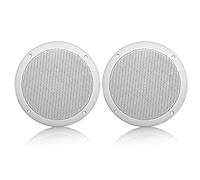 Artsound Waterproof Encastrables MDC64 Haut-parleurs multimédia Design "rond étanche" 100W Blanc