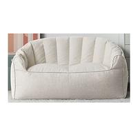 ArtsPavilion Bean Bag Chaise Adulte Bean - Free Sleeper Chair, canapé Deux Places Chaise Longue Intérieur Extérieur Meubles Beige