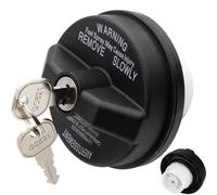 Artspherees Bouchon de réservoir verrouillable avec 2 clés, bouchon de réservoir de rechange compatible avec Chrysler Dodge Jeep Ram, Replace# 05278655AB 5278655AB, couvercle de réservoir de carburant