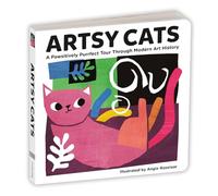 Angie Rozelaar – Artsy Cats – Livre cartonné – Mudpuppy