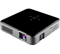 ARTSZY S350 Mini projecteur Dlp Smart TV Android 9.0 WiFi Pico Portable 1080p extérieur 4k cinéma for Smartphone (Color : B)