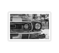 ARTTOR Affiche Decoration Murale Ford Mustang Mach Moderne Poster sans Cadre 91x61cm Deco Affiches Murales Tableau Decoration Salon Chambre Cuisine Wall Art Design Decor P2XAA91x61-4619