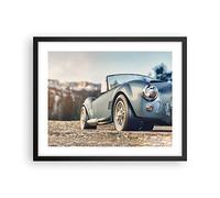 ARTTOR Affiche Decoration Murale Moderne Poster Cadre Noir 50x40cm Cobra Sport Voiture Deco Affiches Murales Wall Art Design Tableau Decoration Salon Chambre Cuisine Decor P2BAA50x40-4583