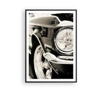 ARTTOR Affiche Decoration Murale Moderne Poster Cadre Noir 70x100cm Voiture Voiture Classique Deco Affiches Murales Wall Art Design Tableau Decoration Salon Chambre Cuisine Decor P2BPA70x100-5233