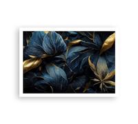 ARTTOR Affiche Decoration Murale Moderne Poster sans Cadre 100x70cm Fleurs Art Déco Luxe Deco Affiches Murales Wall Art Design Tableau Decoration Salon Chambre Cuisine Decor P2XAA100x70-5604