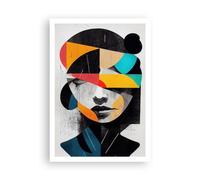 ARTTOR Affiche Decoration Murale Moderne Poster sans Cadre 70x100cm Affronter Esprit Abstraction Deco Affiches Murales Wall Art Design Tableau Decoration Salon Chambre Cuisine Decor P2XPA70x100-6237