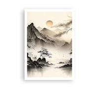 ARTTOR Affiche Decoration Murale Moderne Poster sans Cadre 70x100cm Asie Japon Voir Deco Affiches Murales Wall Art Design Tableau Decoration Salon Chambre Cuisine Decor P2XPA70x100-5777