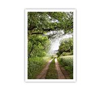 ARTTOR Affiche Decoration Murale Moderne Poster sans Cadre 70x100cm Chemin nature forêt vert Deco Affiches Murales Wall Art Design Tableau Decoration Salon Chambre Cuisine Decor P2XPA70x100-2637