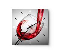 ARTTOR Horloge Décorative Moderne Carrée 40x40 cm Cuisine - 2258