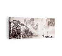 ARTTOR Impression sur Toile Moderne 100x40 cm Paysages Nature - 4265