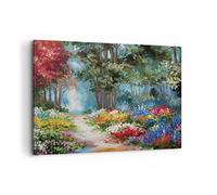 ARTTOR Impression sur Toile Moderne 100x70 cm Botanique Paysages - 4271