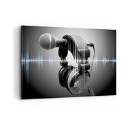 ARTTOR Impression sur Toile Moderne 100x70 cm Musique - 2549