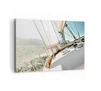 ARTTOR Impression sur Toile Moderne 100x70 cm Paysages Maritime - 4847