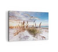 ARTTOR Impression sur Toile Moderne 100x70 cm Paysages Maritime - 4902