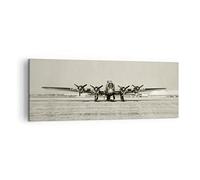 ARTTOR Impression sur Toile Moderne 140x50 cm Avions Vintage - 4184