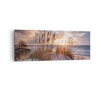 ARTTOR Impression sur Toile Moderne 140x50 cm Paysages Maritime - 4710
