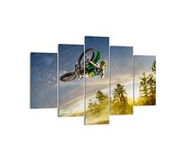 ARTTOR Impression sur Toile Moderne 150x100 cm Autos Sport - 2854