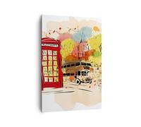 ARTTOR Moderne Impression sur Toile 70x100 cm Architecture Voyages - 3920