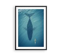ARTTOR Poster Cadre Noir 50x70 cm Affiche Nature- 5174 - P2B | Poster Mural Moderne Décoratif Art Mural Impression d'Art Salon Chambre Cuisine Tableau Décoration ARTTOR