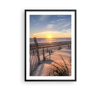 ARTTOR Poster Cadre Noir 50x70 cm Affiche Paysages Maritime - 4219 - P2B