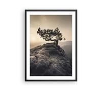 ARTTOR Poster Cadre Noir 50x70 cm Affiche Paysages Nature - 4334 - P2B
