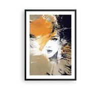 ARTTOR Poster Cadre Noir 50x70 cm Affiche Personnes Mode - 3656 - P2B