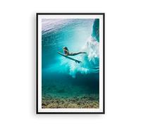 ARTTOR Poster Cadre Noir 61x91 cm Affiche Paysages Maritime - 4898 - P2B