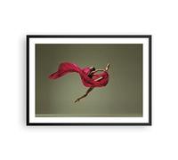 ARTTOR Poster Cadre Noir 70x50 cm Affiche Personnes Mode - 5037 - P2B