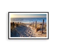ARTTOR Poster Cadre Noir 91x61 cm Affiche Paysages Maritime - 3612 - P2B