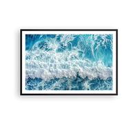 ARTTOR Poster Cadre Noir 91x61 cm Affiche Paysages Maritime - 4067 - P2B