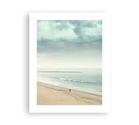 ARTTOR Poster sans Cadre 40x50 cm Affiche Paysages Maritime - 5931 - P2X | Mer Plage Marcher Poster Mural Moderne Décoratif Art Mural Impression d'Art Salon Chambre Cuisine Tableau Décoration ARTTOR