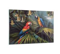 ARTTOR Tableau Décoratif en Verre 120x80cm Botanique Nature - 4780